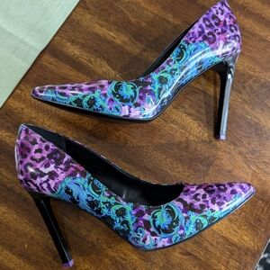 Nine West Purple and Blue Women's Heels 7